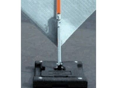 Dicke Safety Products DSB100HD Heavy Duty Rubber Base Stacker Sign Stand